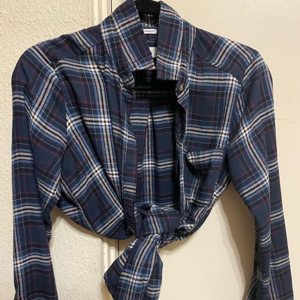 Boyfriend Fit Hollister flannel
